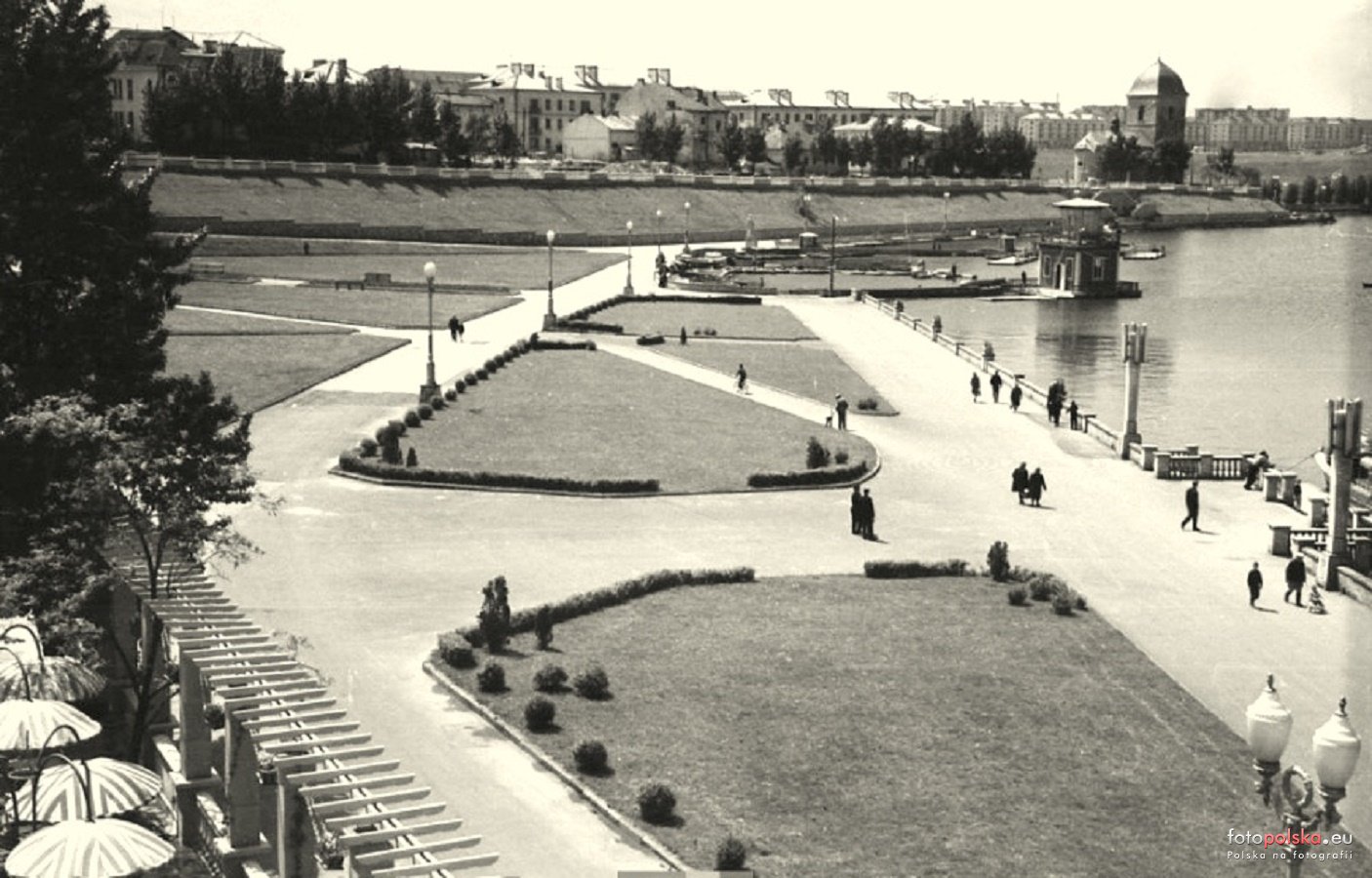 Тернопільський став 1960-1970 роки (Джерело: fotopolska.eu)