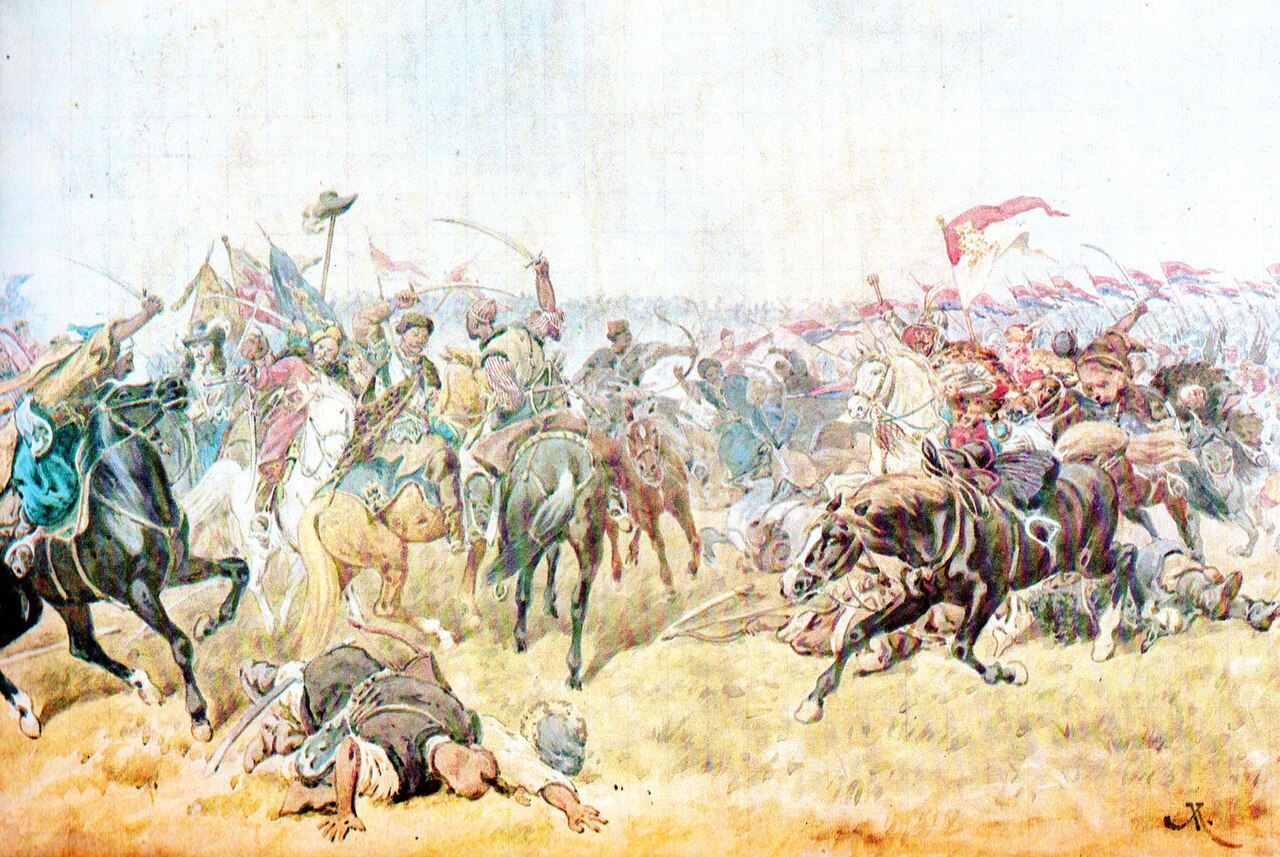 Битва під Зборовом (1649). Юліуш Коссак, 1897 (джерело - https://uk.wikipedia.org)