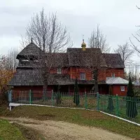 Дерев’яна церква села Попелі