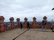 Вигляд з вежі Луцького замку