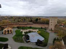 Вигляд з в'їзної вежі замку Любарта У Луцьку