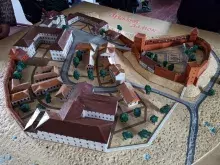 Макет Луцького замку