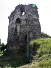 Бучацький замок, кругла південно-східна вежа, 2014