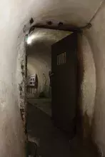 Вхід у приміщення перед ДОТом №1, 2015 рік