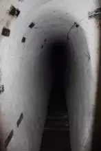 Коридор, що веде до ДОТу №1, 2015 рік