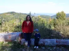 Дорога до водоспаду