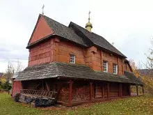 Дерев’яна церква села Попелі